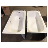 Lot of Assorted Bah Tubs Damaged Various Models and Conditions    Customer Returns See Pictures