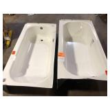 Lot of Assorted Bah Tubs Damaged Various Models and Conditions    Customer Returns See Pictures
