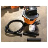 RIDGID 9 Gallon 4.25 Peak HP NXT Shop Vacuum Wet Dry Vac with General Debris Filter, Locking Hose and Accessory Attachments    Customer Returns See Pictures