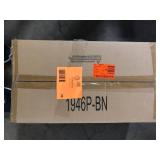 Cayden 6.5 in 1-Light Brushed Nickel Shaded Pendant Light with Clear Plus Etched Opal Glass Shade, No Bulbs Included  Customer Returns See Pictures