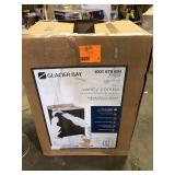 Glacier Bay Delridge 25 in. Single Sink Chocolate Bath Vanity  (Assembled) Granite Top Not Included  Customer Returns See Pictures