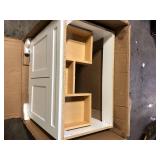 Glacier Bay Everdean 31 in. Single Sink White Bath Vanity Granite Top Not Included Customer Returns See Pictures