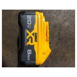 DEWALT 20-Volt MAX XR Lithium-Ion 8.0 Ah Battery Pack  Customer Returns See Pictures