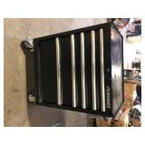 Husky Tool Storage 27 in. W x 18 in. D 5-Drawer Gloss Black Rolling Tool Cabinet Customer Returns See Pictures