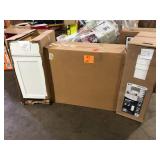 Lot of Assorted Kitchen Cabinets Various Models and Conditions  Customer Returns See Pictures