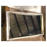 Metal Frame Mirror   Customer Returns See Pictures