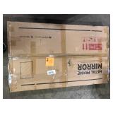 Metal Frame Mirror   Customer Returns See Pictures