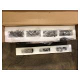 Artika Hologram 24 in. 3 Light Matte Black Modern Integrated LED 5 CCT Vanity Light Bar for Bathroom   Customer Returns See Pictures