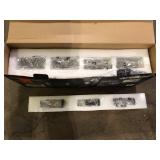 Artika Hologram 24 in. 3 Light Matte Black Modern Integrated LED 5 CCT Vanity Light Bar for Bathroom   Customer Returns See Pictures