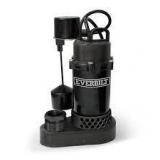 Everbilt 1/4 HP Aluminum Submersible Sump Pump Vertical Switch    Customer Returns See Pictures