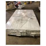 16 Boxes of Home Decorators Collection Strand Woven Brown 1/2 in. T x 5-1/8 in. W x 72-7/8 in. L Tongue and Groove Solid Bamboo Flooring (25.9 sq.ft./case) Customer Returns See Pictures