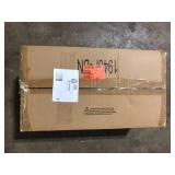 Cayden 6.5 in 1-Light Brushed Nickel Shaded Pendant Light with Clear Plus Etched Opal Glass Shade, No Bulbs Included Customer Returns See Pictures