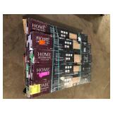 13 Boxes of Home Decorators Collection Bonnyneck Oak 12 MIL x 7 in. W x 48 in. L Natural Brown Water Resistant Click Vinyl Plank Flooring 23.33 sq. ft./Case  Customer Returns See Pictures