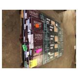 13 Boxes of Home Decorators Collection Bonnyneck Oak 12 MIL x 7 in. W x 48 in. L Natural Brown Water Resistant Click Vinyl Plank Flooring 23.33 sq. ft./Case  Customer Returns See Pictures