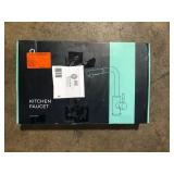 FORIOUS Single Handle Kitchen Sink Faucet with Pull Down Sprayer Kitchen Faucet in Black Nickel  Customer Returns See Pictures