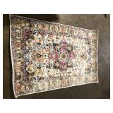 SAFAVIEH Madison Fuchsia/Ivory 4 ft. x 6 ft. Geometric Area Rug Customer Returns See Pictures