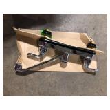 Glacier Bay Constructor Double Handle Standard Kitchen Faucet in Chrome  Customer Returns See Pictures