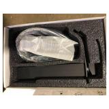 BWE Waterfall Single Hole Single Handle Bathroom Vessel Sink Faucet in Matte Black     Customer Returns See Pictures