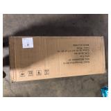 HOMEIBRO 31.5 in. W White Short Tower Unit Wall Mount 2-Shelf Wood Closet System  Customer Returns See Pictures