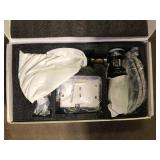 BWE Battery Powered Touchless Single Hole Bathroom Faucet Sensor Deck Mount With Drain Kit In Polished Chrome   Customer Returns See Pictures