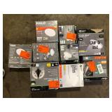 Lot of  Assorted Lighting Items Various Models and Conditions   Customer Returns See Pictures