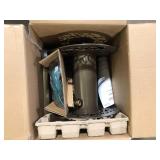 LIBERTY GARDEN 125 ft. Aluminum Decorative Garden Hose Wall Mounted Reel   Customer Returns See Pictures