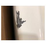 Bootz Industries Aloha 60 in. x 30 in. Soaking Bathtub with Left Drain in White Damaged Customer Returns See Pictures