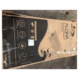 Bootz Industries Aloha 60 in. x 30 in. Soaking Bathtub with Left Drain in White Damaged Customer Returns See Pictures