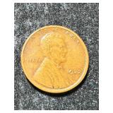 1922-D US WHEAT CENT AU