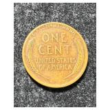 1922-D US WHEAT CENT AU
