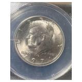 1971-D US KENNEDY HALF DOLLAR ANACS MS64