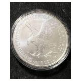 2023 AMERICAN SILVER EAGLE 1 TROY OZ .999 FINE SILVER IN AIRTITE