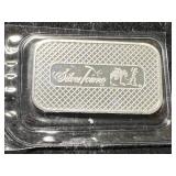 1 TROY OZ .999 FINE SILVER SILVERTOWNE BAR SEALED