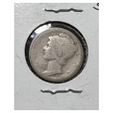 1916-S US MERCURY DIME