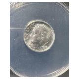 1950 US PROOF ROOSEVELT DIME ANACS PF66