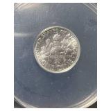 1950 US PROOF ROOSEVELT DIME ANACS PF66