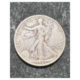 1943 US WALKING LIBERTY HALF DOLLAR