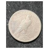 1925-S US PEACE SILVER DOLLAR