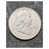 1952-D US FRANKLIN HALF DOLLAR