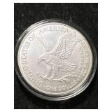2023 AMERICAN SILVER EAGLE 1 TROY OZ .999 FINE SILVER IN AIRTITE