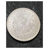 1921-D US MORGAN SILVER DOLLAR