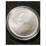 2022 SOUTH AFRICAN KRUGERRAND 1 TROY OZ .999 FINE SILVER IN AIRTITE