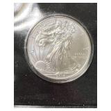 2014 AMERICAN SILVER EAGLE WITH CERTIFICATE