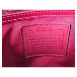 Coach Signature Canvas & Leather Handbag (Style F17424)