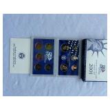 2001 U.S. Mint Proof Set - 10pc Set