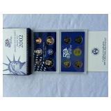 2002 U.S. Mint Proof Set - 10 pc Set