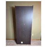 Large Wooden Bookshelf with Adjustable Shelves