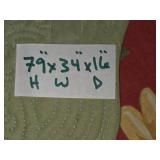 Antique Secretary Desk with Hutch and Glass Doors