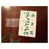 Dining Room Table with 6 Shabby Chic Painted Chairs