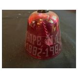 Collection of Decorative Glass and Ceramic Items with Doily Inc Enesco Musical Eagle Playing "Born Free"